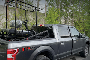 cricket-carts-fit-in-any-truck-bed- F150-truck-bed-1500-chevy-truck-bed-1500-dodge-truck-bed